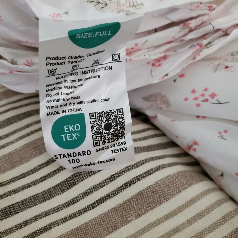 Cottagecore Floral Full Lightweight Comforter Set